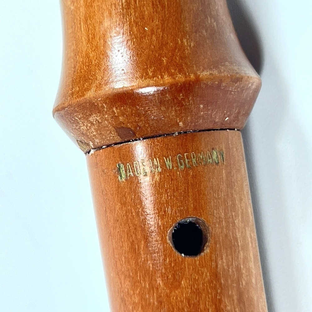 Vintage Roessler Wood Soprano Recorder 13" Made in Germany - Picture 2 of 10